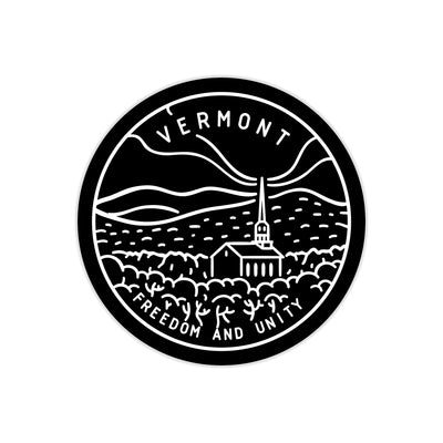 Vermont State Motto Sticker