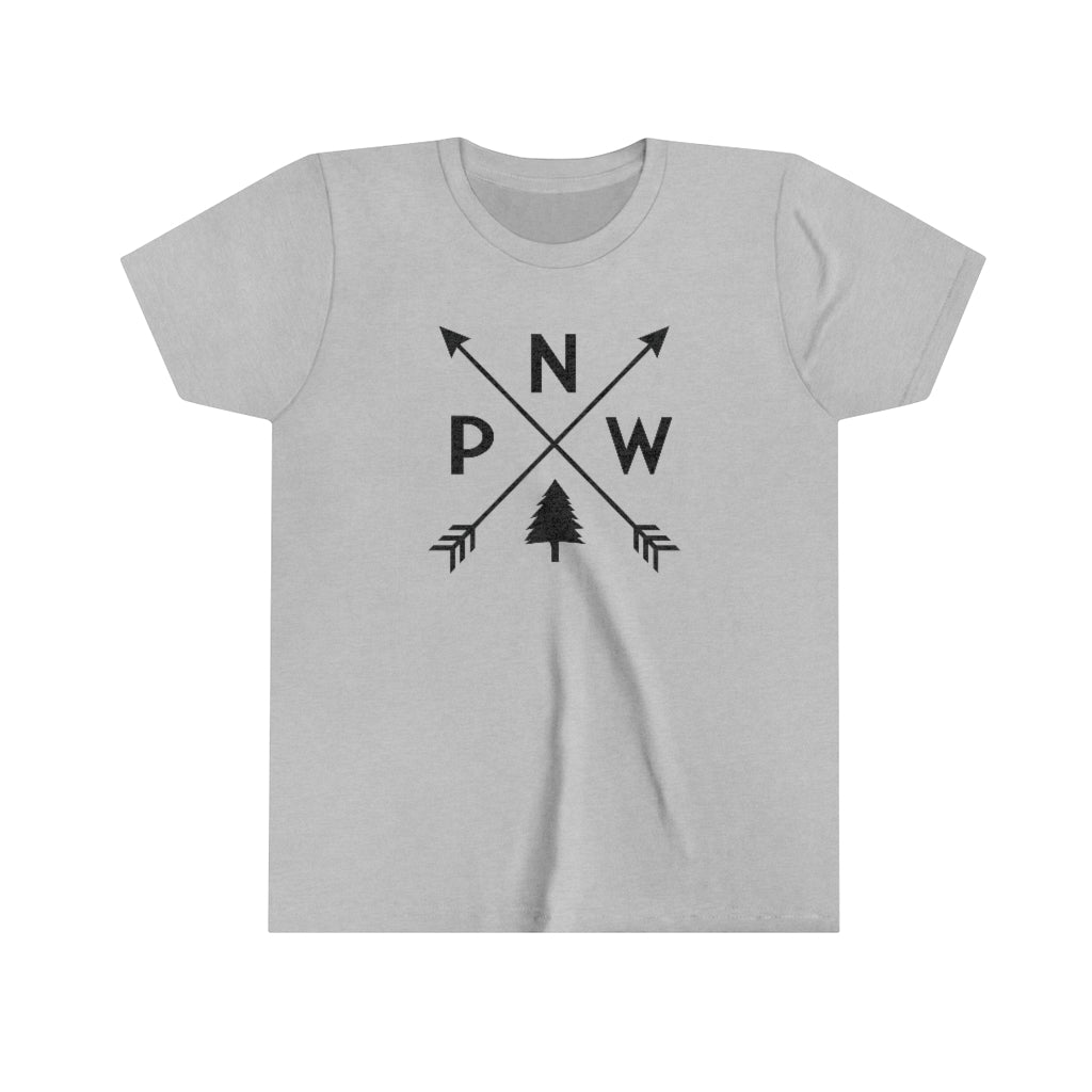 PNW Arrows Kids T-Shirt Athletic Heather / S - The Northwest Store