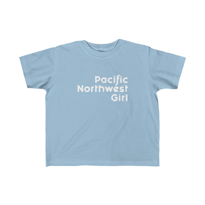 Pacific Northwest Girl Toddler Tee Light Blue / 2T - The Northwest Store