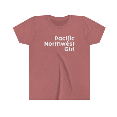Pacific Northwest Girl Kids T-Shirt Heather Mauve / M - The Northwest Store