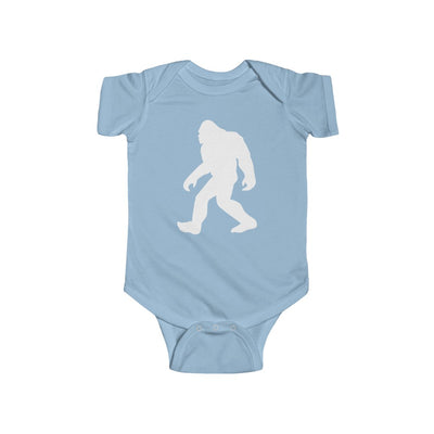 Sasquatch Baby Bodysuit Light Blue / NB (0-3M) - The Northwest Store