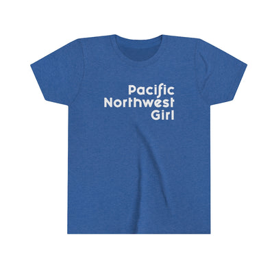 Pacific Northwest Girl Kids T-Shirt Heather True Royal / S - The Northwest Store