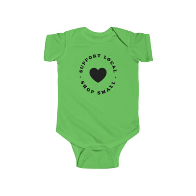 Support Local Shop Small Baby Bodysuit