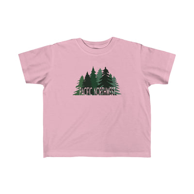 Pacific Northwest Forest Toddler Tee Pink / 2T - The Northwest Store