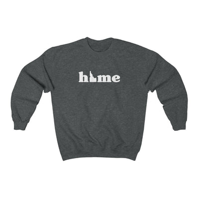 Idaho Is Home Crewneck Sweatshirt Dark Heather / S - The Northwest Store