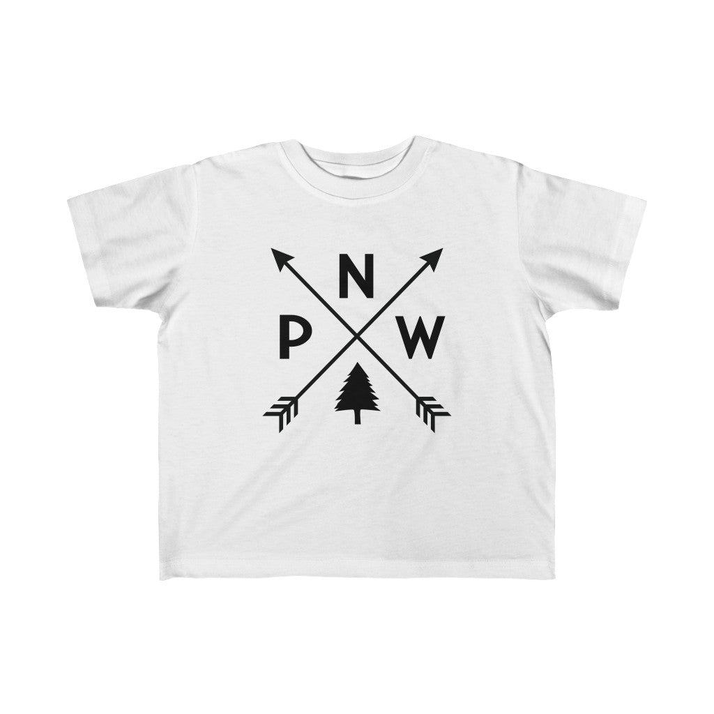 PNW Arrows Toddler Tee White / 2T - The Northwest Store