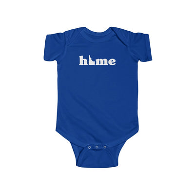 Idaho Is Home Baby Bodysuit Royal / NB (0-3M) - The Northwest Store