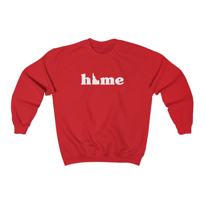 Idaho Is Home Crewneck Sweatshirt Red / S - The Northwest Store