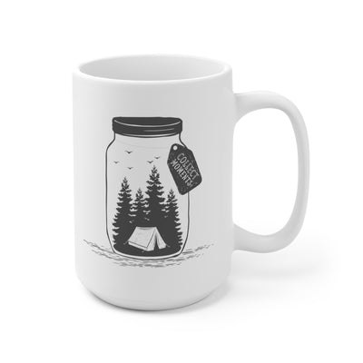 Collect Moments Not Things 15 oz Ceramic Mug - The Northwest Store