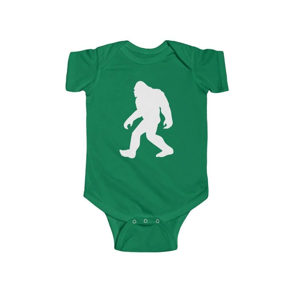 Sasquatch Baby Bodysuit Kelly / NB (0-3M) - The Northwest Store