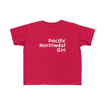 Pacific Northwest Girl Toddler Tee Red / 2T - The Northwest Store