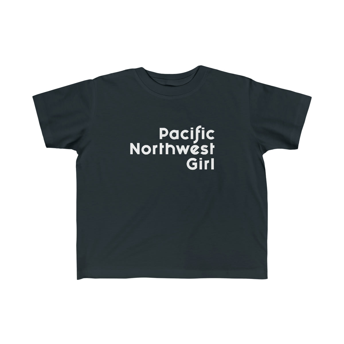 Pacific Northwest Girl Toddler Tee Black / 2T - The Northwest Store