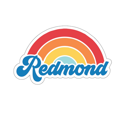 Redmond Rainbow Sticker - The Northwest Store