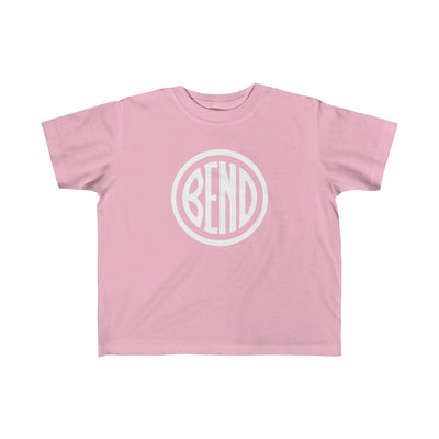 Bend Oregon Toddler Tee - White Pink / 2T - The Northwest Store
