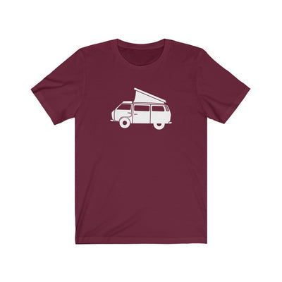 Van Life Unisex T-Shirt Maroon / XS - The Northwest Store