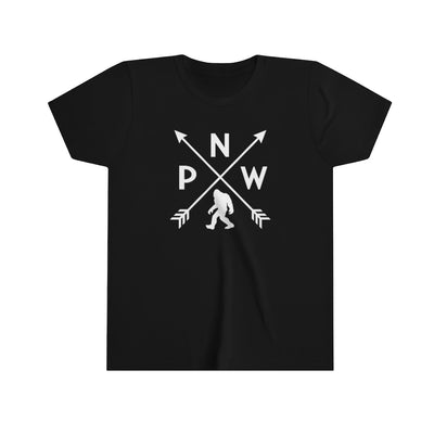 PNW Arrows Sasquatch Kids T-Shirt Black / S - The Northwest Store