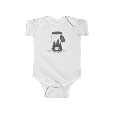 Collect Moments Not Things Baby Bodysuit White / 12M - The Northwest Store