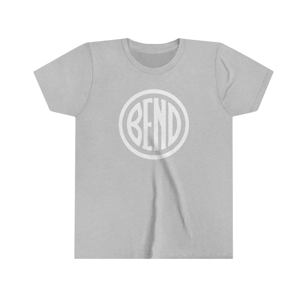 Bend Oregon Kids T-Shirt Athletic Heather / S - The Northwest Store