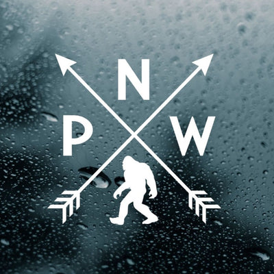 PNW Arrows Sasquatch Decal - The Northwest Store