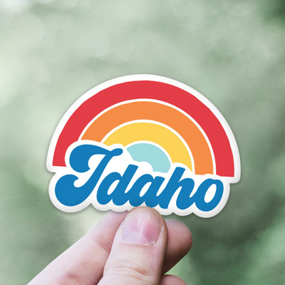 Idaho Rainbow Sticker - The Northwest Store