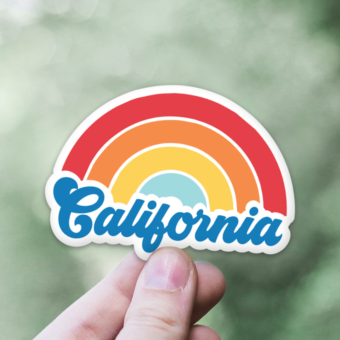 California Rainbow Sticker - The Northwest Store
