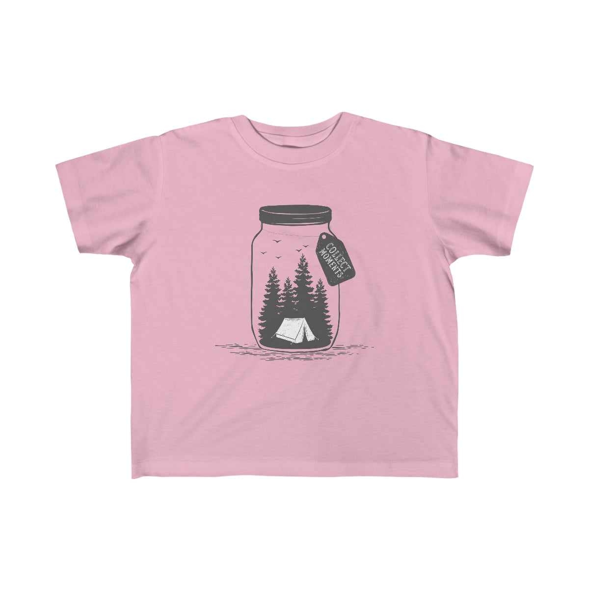 Collect Moments Not Things Toddler Tee Pink / 2T - The Northwest Store