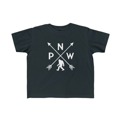 PNW Arrows Sasquatch Toddler Tee Black / 2T - The Northwest Store