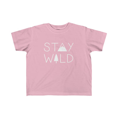 Stay Wild Toddler Tee Pink / 2T - The Northwest Store