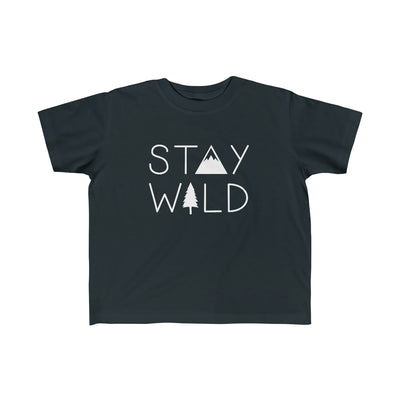 Stay Wild Toddler Tee Black / 2T - The Northwest Store