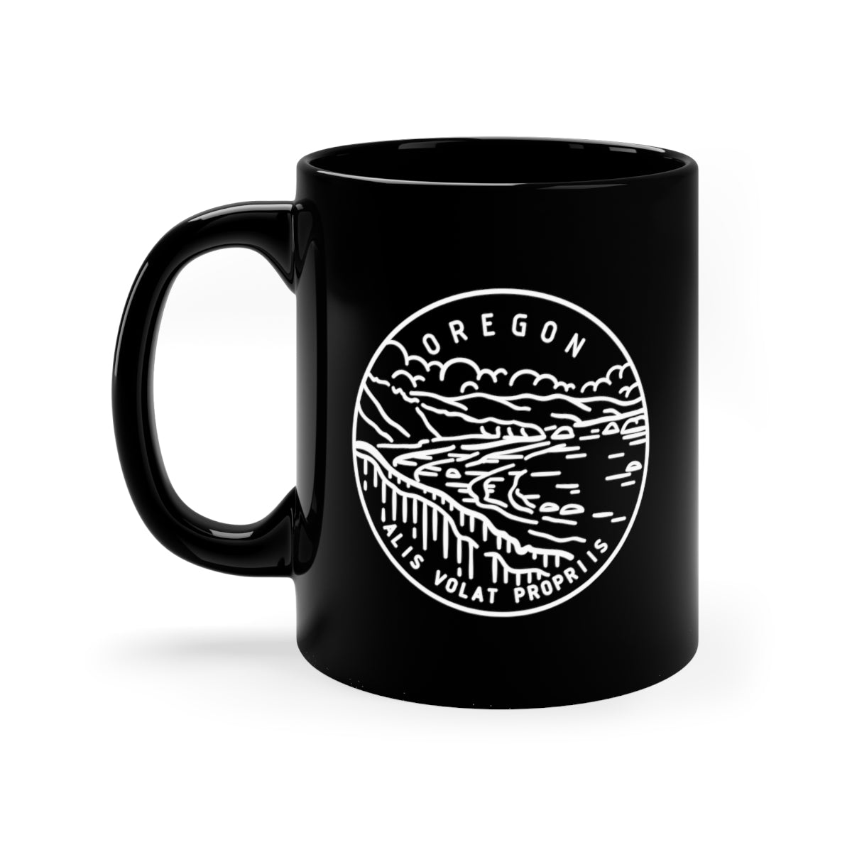 State of Oregon Ceramic Mug 11oz - The Northwest Store
