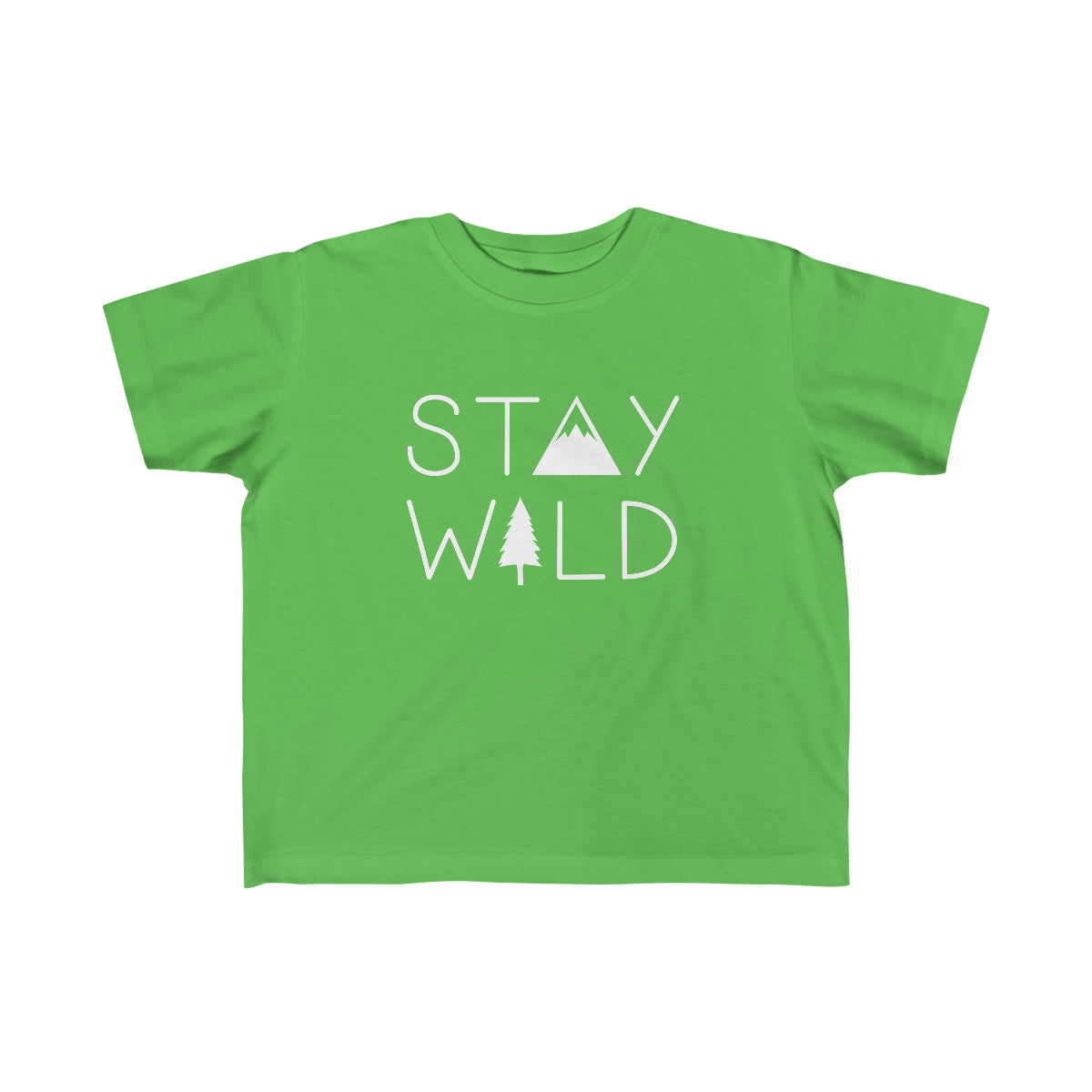 Stay Wild Toddler Tee Apple / 2T - The Northwest Store