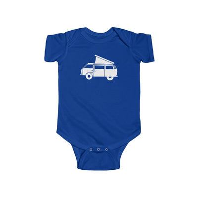 Van Life Baby Bodysuit Royal / NB (0-3M) - The Northwest Store