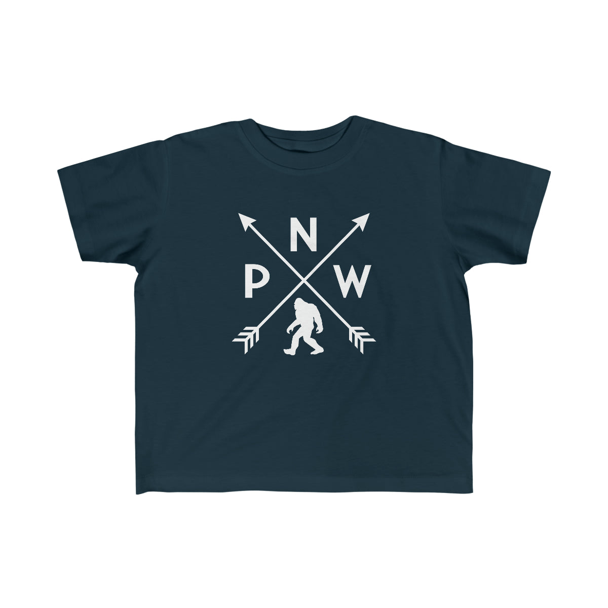 PNW Arrows Sasquatch Toddler Tee Navy / 2T - The Northwest Store