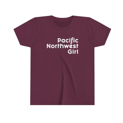 Pacific Northwest Girl Kids T-Shirt Maroon / S - The Northwest Store