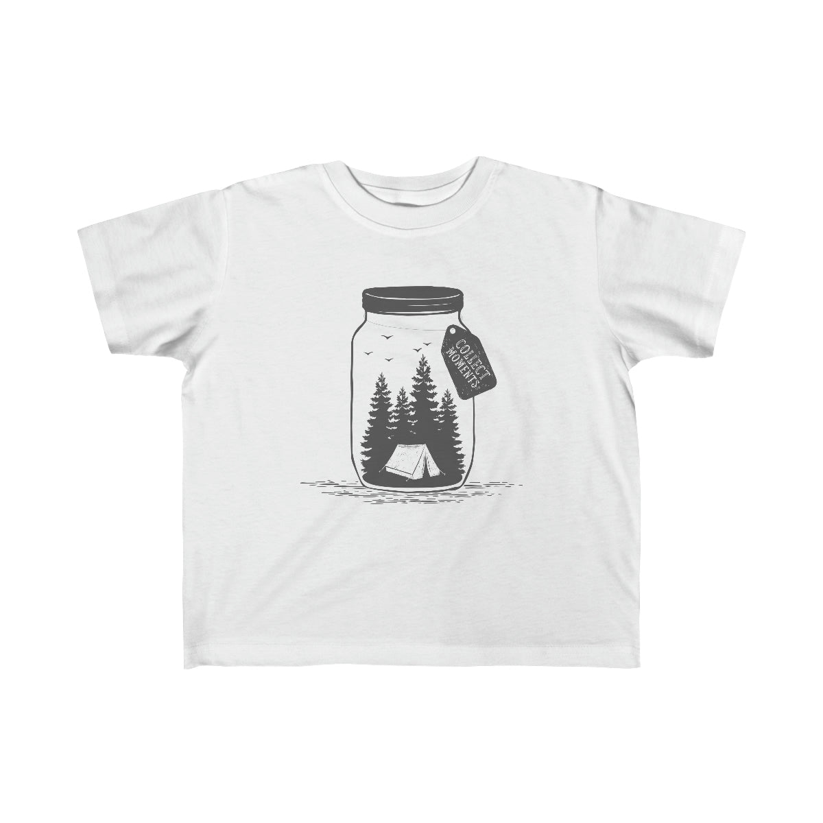 Collect Moments Not Things Toddler Tee White / 2T - The Northwest Store