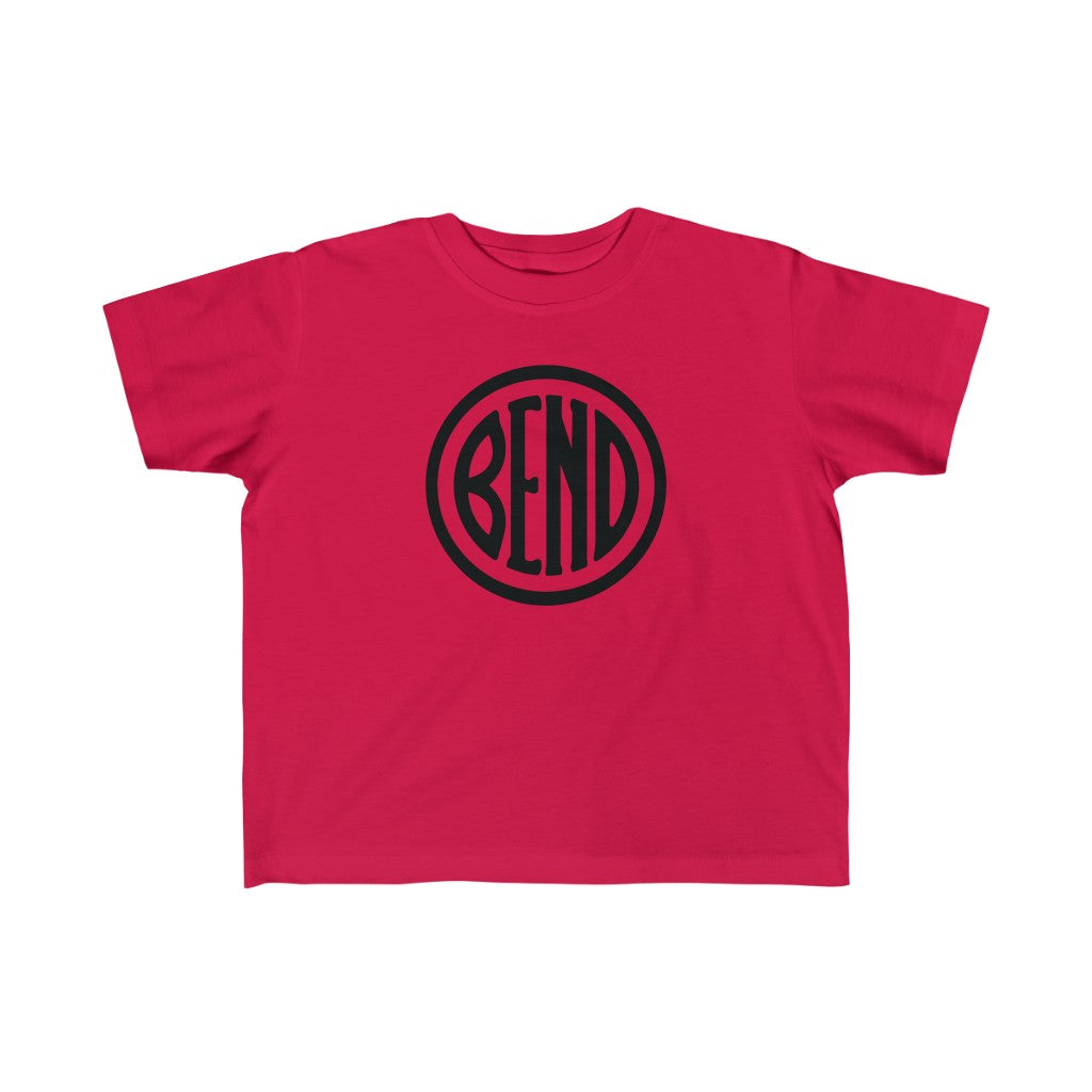 Bend Oregon Toddler Tee Red / 2T - The Northwest Store