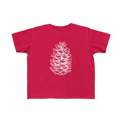 Pinecone Toddler Tee Red / 2T - The Northwest Store