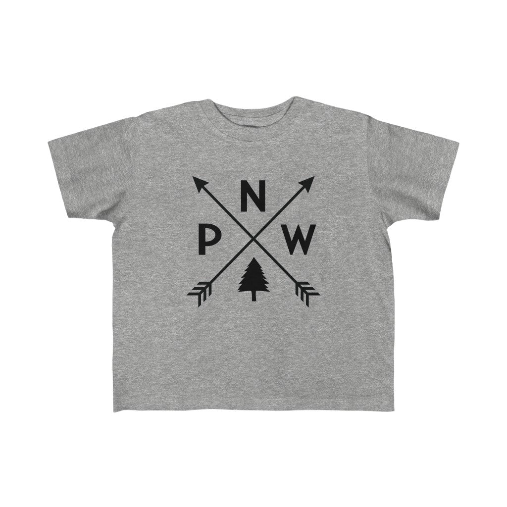 PNW Arrows Toddler Tee Heather / 2T - The Northwest Store