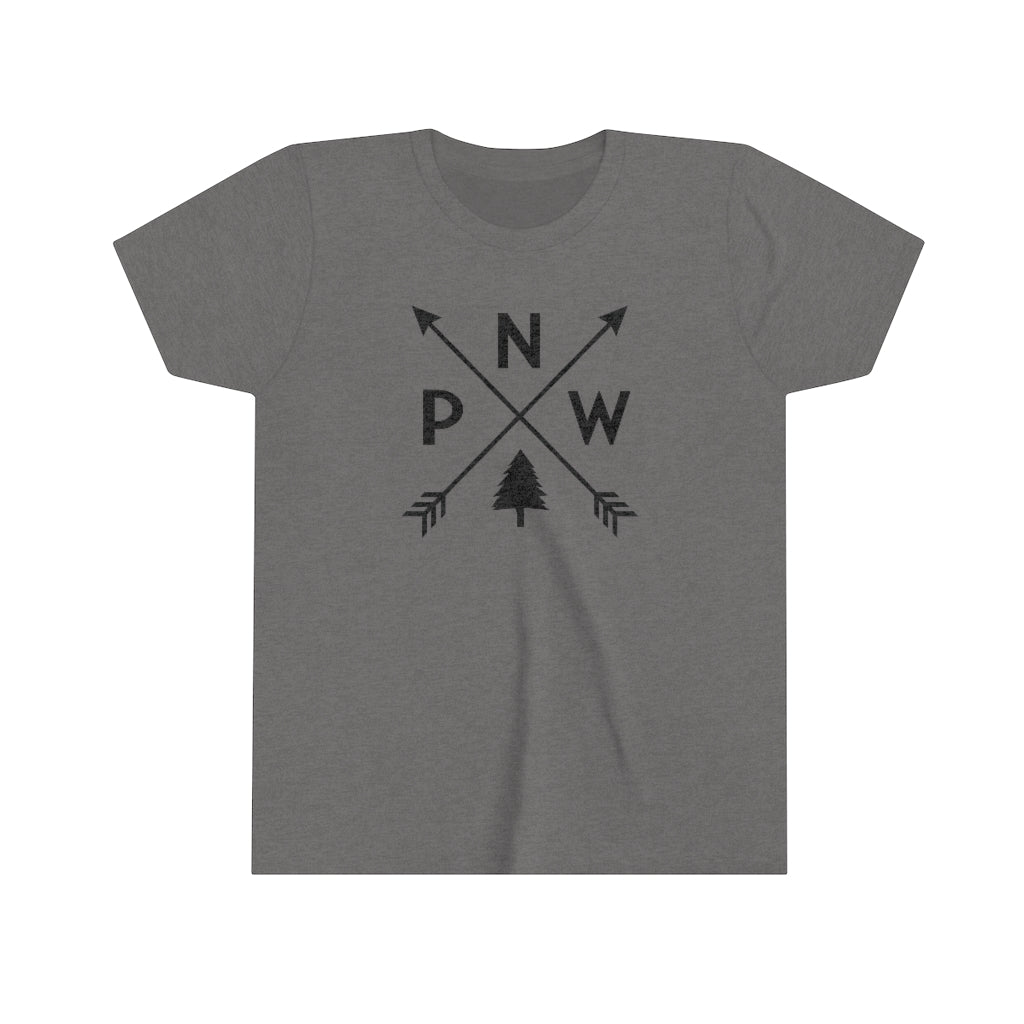 PNW Arrows Kids T-Shirt Deep Heather / S - The Northwest Store