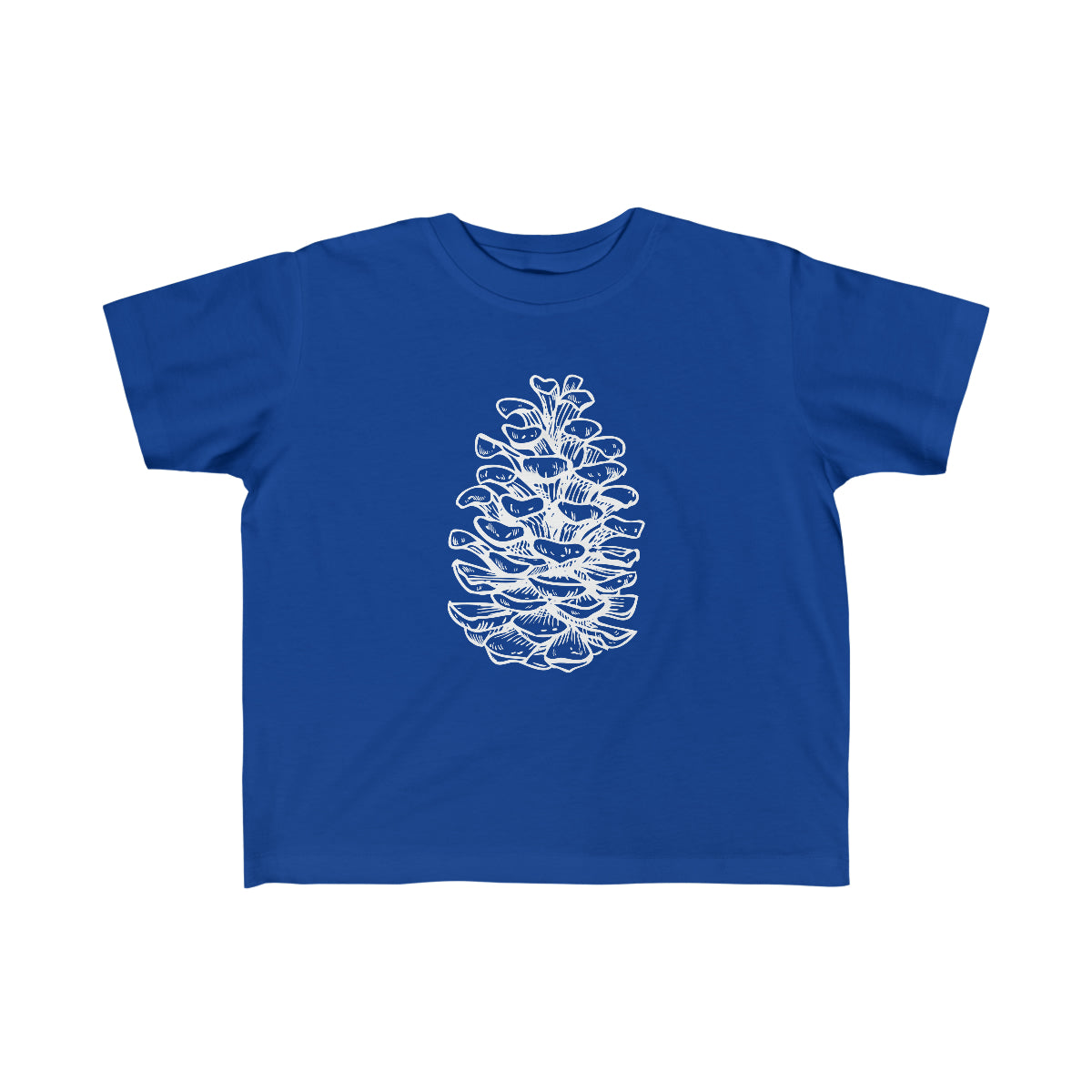 Pinecone Toddler Tee Royal / 2T - The Northwest Store