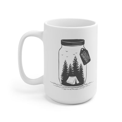 Collect Moments Not Things 15 oz Ceramic Mug 15oz - The Northwest Store
