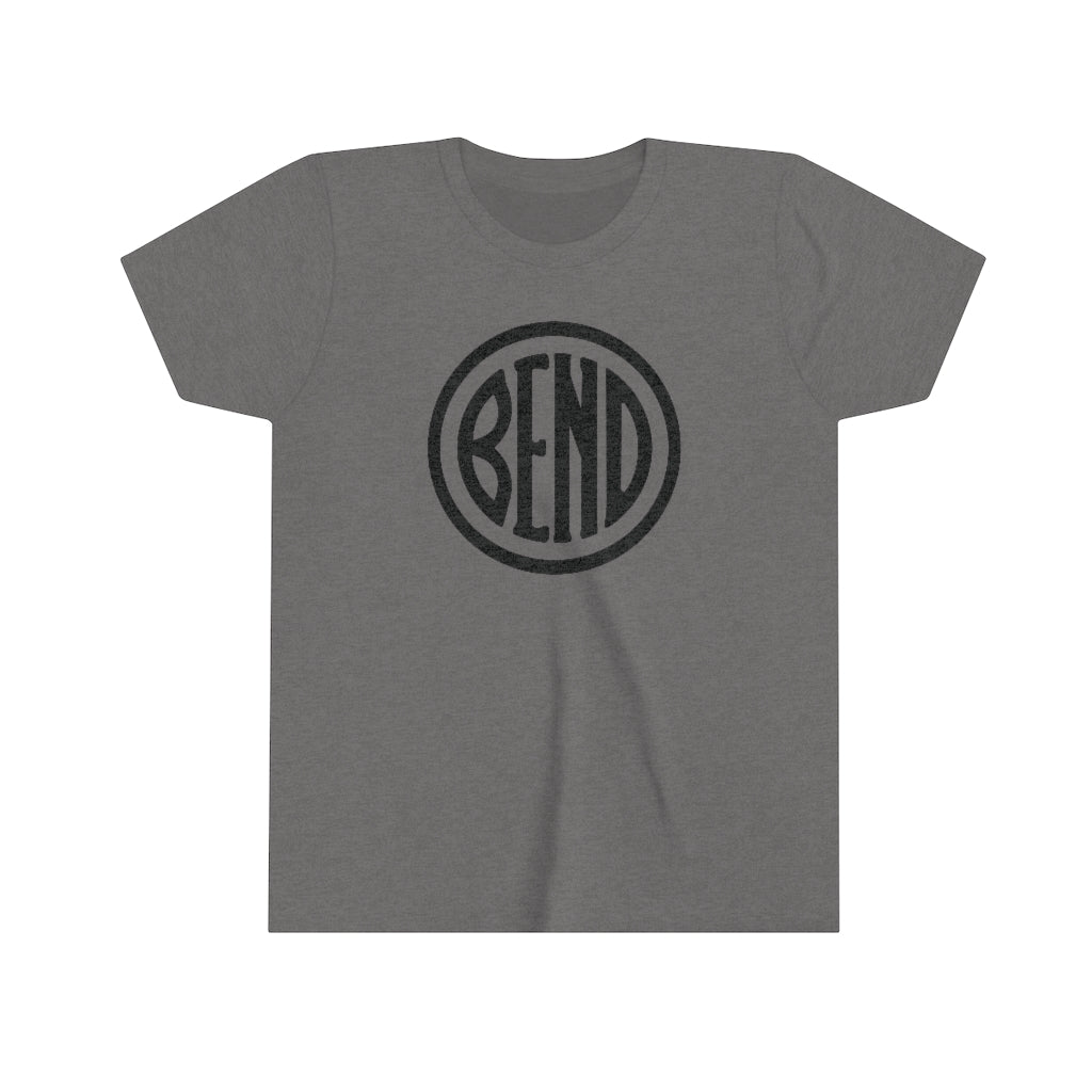 Bend Oregon Kids T-Shirt Deep Heather / S - The Northwest Store