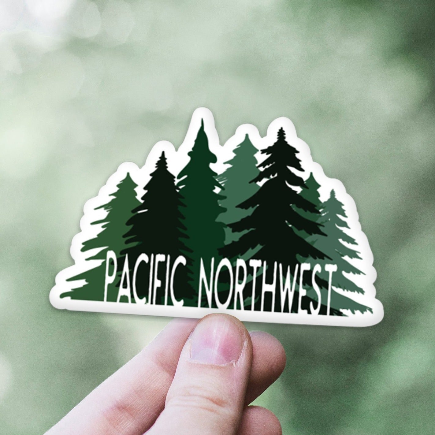 Pacific Northwest Forest Sticker – The Northwest Store